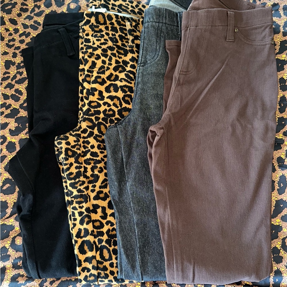 Bundle of 4 jeggings